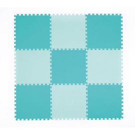 SJZG-- Tapis De Sol Xxl 145X145 Cm - 9 Dalles En Mousse Pour Jeux Sécurisés, Piscine À Balles, Tapis D'Éveil - Utilisation Intérieure & Extérieure