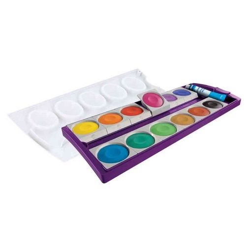 Pelikan Boîte De Peinture K12, 12 Couleurs, Violet