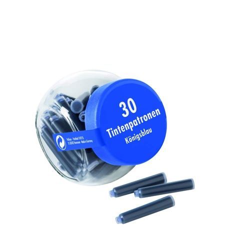 Pelikan Cartouche D'encre, Bonbonnière De 30, Bleu Roi