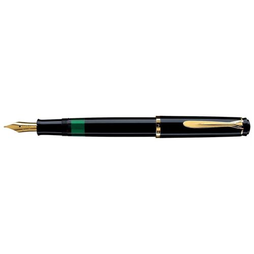Pelikan Stylo Plume M 200, Noir, Taille De La Plume: M