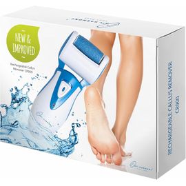 Kalanka-Râpe Electrique Pieds De Peau Dure Morte Et Anti-Callosités Par - Outils De Pédicure Rechargeables Avec 3 Rouleaux Aux Cristaux Marins - Lime Professionnelle Pour Spa Soin Des Pieds Doux