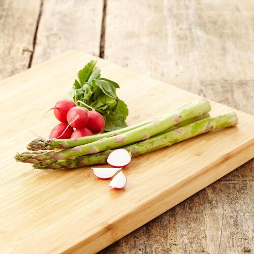 Planche À Découper Bois, Extrêmement Hygiénique Pour La Cuisine, Plateau Aperitif, 34x29x1.8cm