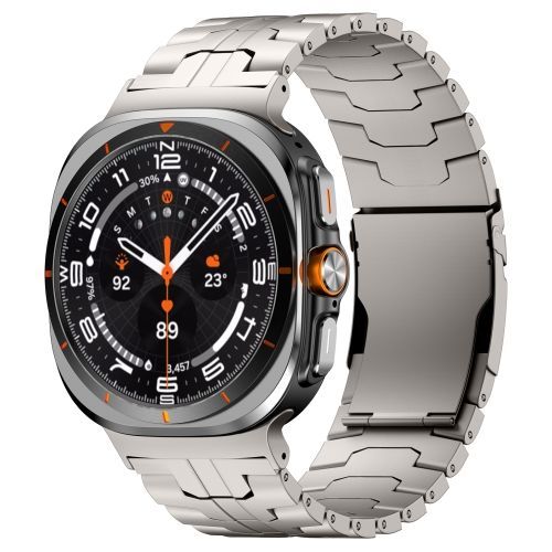 Bracelet En Alliage De Titane Pour Samsung Galaxy Watch Ultra 47 Mm (Couleur Titane)
