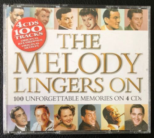 The Melody Lingers On / 100 Unforgettable Memories / Coffret 4 Cds / Compilation Artistes Divers