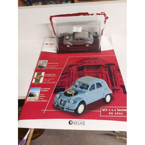 Citroën 2 Cv 4x4 Sahara 1961 Hachette - 1/43-Hachette