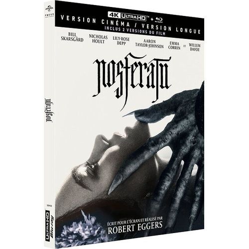 Nosferatu - 4k Ultra Hd + Blu-Ray - Version Cinéma + Version Longue