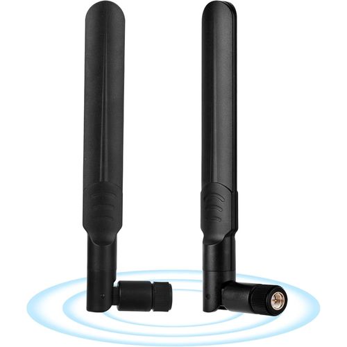 SUBZONAL-4G Antenne LTE 8dBI Intérieur Omnidirectionnelle SMA Mâle WiFi Antenna Antenne de réseau pour Box WiFi, routeur, Modem, Caméra IP de Sécurité, Box 4g Alcatel hh40v, ZTE mf283 zte mf286