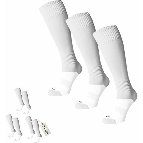 Kalanka-Lot De 3 Paires De Chaussettes De Football ¿ 10 Couleurs Disponibles ¿ Chaussette De Football Garçon ¿ Enfant ¿ Homme