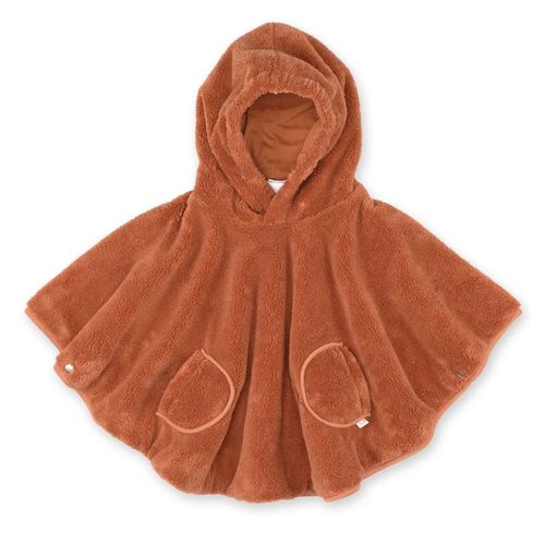 Poncho Chaud Softy Noisette - Bemini