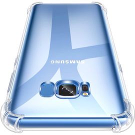 Coque Transparente Samsung Galaxy S8 Plus - Silicone Tpu Souple Ultra-Fine, Anti-Chocs Et Anti-Rayures, Bords Surélevés, Découpes Précises, Anti-Jaunissement
