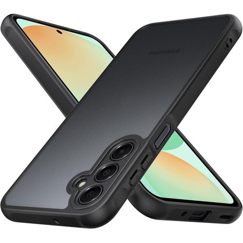 Coque Ultra-Fine Translucide Effet Dépoli Avec Protection Pour Caméra Pour Samsung Galaxy S24 Fe - Noir