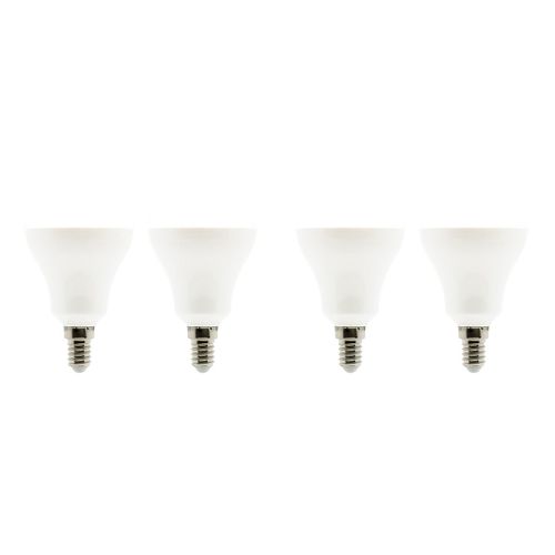 Lot de 4 ampoules LED Standard 10W E14 2700K - Zenitech