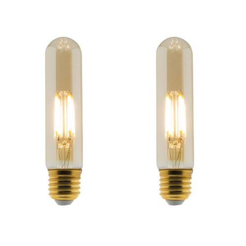 Lot de 2 ampoules déco filament LED Edison 4W E27 - Elexity