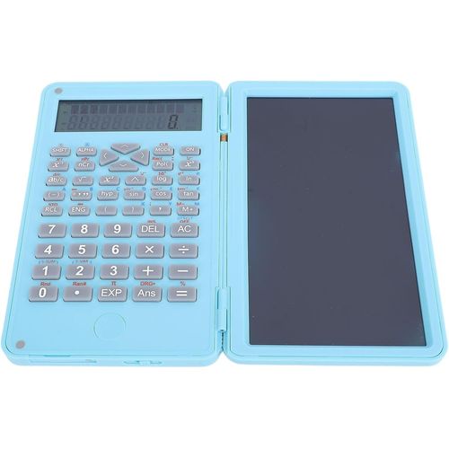 Calculatrices Scientifiques Pour Étudiants, Calculatrice Scientifique De Bureau, Affichage 2 Lignes Avec Tablette D'Écriture Lcd Effaçable, Pour Fournitures De Collège Et Collège[Z1170]