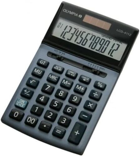 LCD4112 Calculatrice Bleu