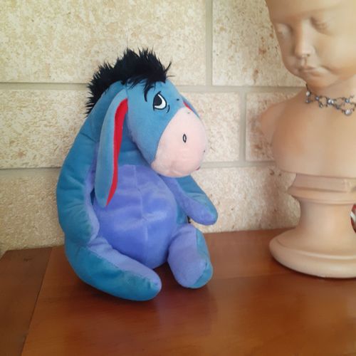 Doudou-Peluche "Âne Bourriquet/Winnie l'ourson "