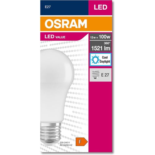 Sjzg-Led Star Value Classic A100 Ampoule Led Pour Douille E27, Forme Incandescente, Fr, 1521 Lumens, Blanc Froid (6500k), Remplacement Des Ampoules Conventionnelles De 100w, Non-Dégradable