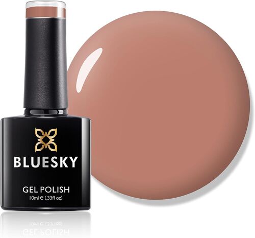 Bluesky Vernis ¿¿ Ongles Gel Couleur Cacao 80514 Marron Caramel L¿¿Ger Longue Dur¿¿E R¿¿Sistant Aux ¿¿Clats 10 Ml (N¿¿Cessite Un S¿¿Chage Sous Lampe Uv Led) 