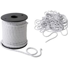 Ersan-Fil Plombé Pour Rideaux \U2013 Très Lourd 50 G/Mt - Made In Italy - 3 Mètres \U2013 Corde Plombée Pour Voilages, Tissus, Moustiquaires \U2013 Tresse De Plomb \U2013 Poids De Lestage \U2013 Coul