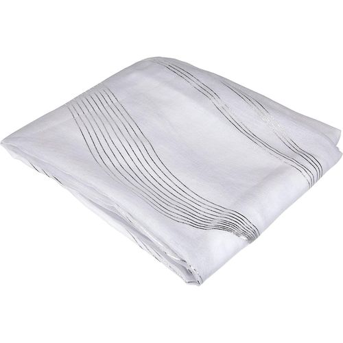 Ersan-- Voile Essaouira Avec ?illets Pour Salon Ou Chambre - Taille 135 X 240 - Blanc - Voile Pour Fenêtre Ou Dressing - Garantira Votre Intimité - Décoration - Idéal Pour Maison