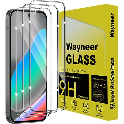 Ersan-Verre Trempé Pour Google Pixel 10/ Pixel 10 Pro, [3 Pièces] Vitre Protection Écran Protection, 9h Dureté Ultra Hd Anti Rayures Film Protection Écran