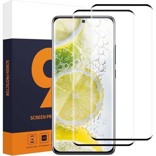 CAUC-2 Pièces Verre Trempé pour Xiaomi Mi 12, 3D Couverture Complète Ultra résistant vitre protection pour Xiaomi Mi 12, Sans Bulles Haute Sensibilité Tactile Film Protection écran