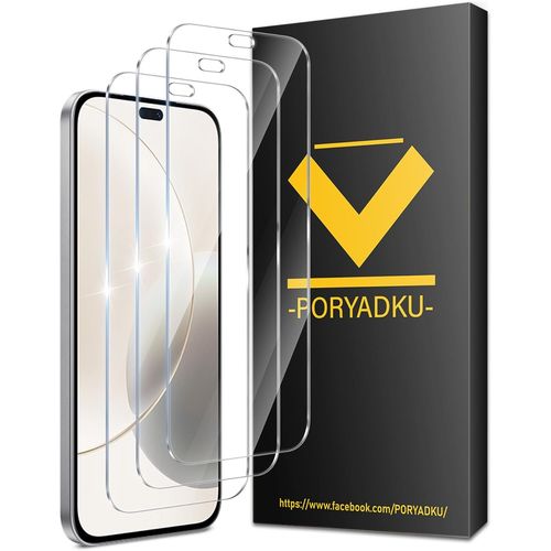 CAUC-3 Pièces Verre Trempé pour Honor 400 Lite/Honor 200 Lite, Déverrouillage par empreinte digitale, Dureté 9H, Anti-Rayures, Sans-Bulle, 3D-Coverage, HD Verre