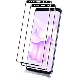 Cauc-2 Pièces Verre Trempé Pour Samsung Galaxy Note 9 Protection Écran, Hd Sans Bulles Haute Sensibilité Vitre Protection Film, 9h Dureté Durable Et Anti Rayures Pour Note 9 Protection D'écran