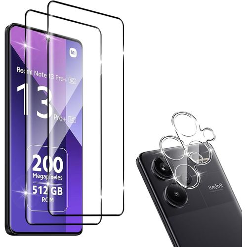 Compatible Avec Iphone 16e 2025 Arrière Verre Trempé + Caméra Arrière Protecteur (2+2 Pièces), 9h Dureté Hd Sans Bulles Anti-Huile Arrière Protection Décran + Caméra Protecteur