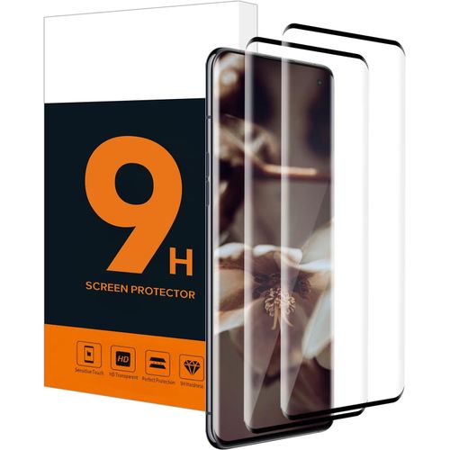 Verre Trempé Pour Oppo Find X5 Pro 5g, Sensibilité Tactile Protection Écran, Dureté 9h Anti Rayures, 0,33mm Sans Bulle, Hd 3d Bord Noir Incurvé Vitre Protection Pour Oppo Find X5 Pro(2 Pièce)