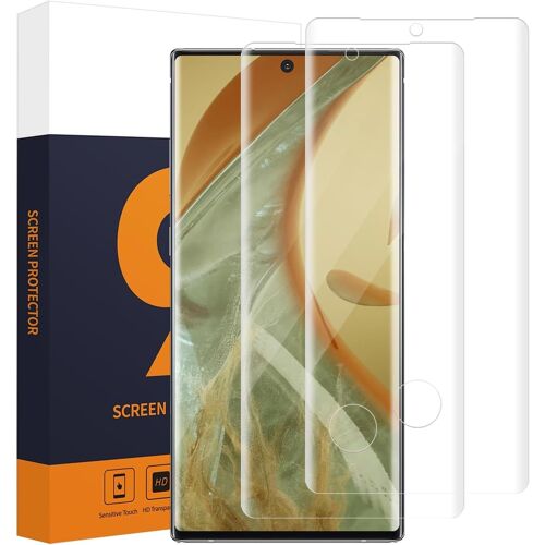 LOT DE 2 FILMS DE PROTECTION D'ÉCRAN 3D EN VERRE BLINDÉ POUR SAMSUNG GALAXY NOTE 10 PLUS, ULTRA FIN, ANTI-BULLES, ANTI-TRACES DE DOIGTS, ÉTANCHE, POUR NOTE 10 PLUS