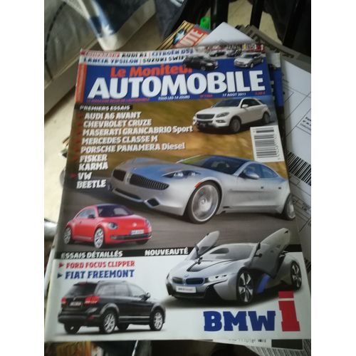 Le Moniteur 1504 De 2011 Fisker Karma,Mercedes Ml,Porsche Panamera Diesel,Maserati Gran Cab Sport,Beetle,Audi A6 Avant,Ford Focus Clipper 1.6 Tdci,Fiat Freemont 2.0 Jtdm,Ds3 1.4 Vti,Audi A1 1.2 Tfsi,L