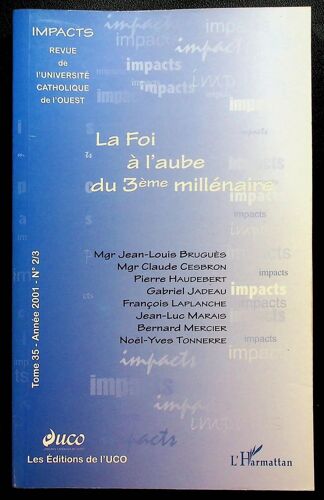 Foi A L'aube Du 3eme Millenaire - La