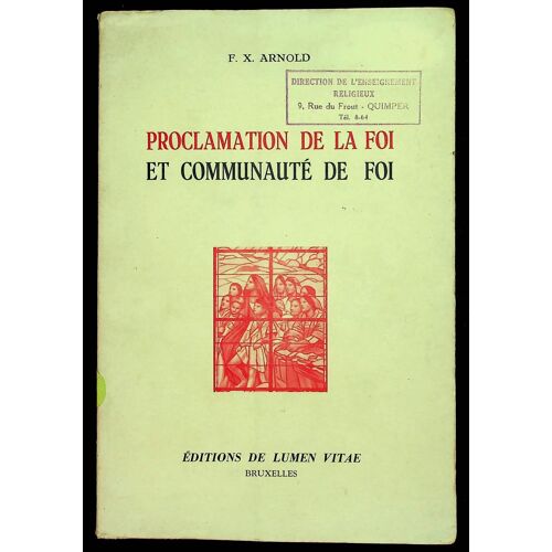 Proclamation De La Foi Et Communauté De Foi
