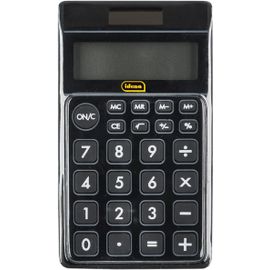 Calculatrice de poche TR 800,à énergie solaire,écran 8 chiffres,noir,1 pièce