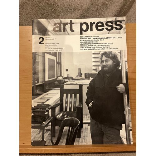 Revue Art Press N°2 Février 1973