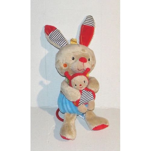 doudou lapin musical ouatoo baby logitoys