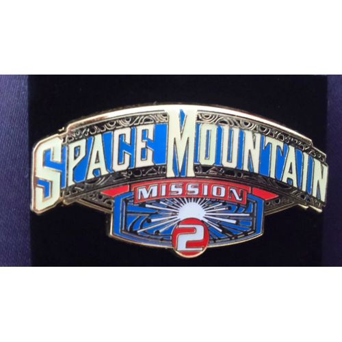 Rare Pins Disney Disneyland Paris : Attraction Space Mountain