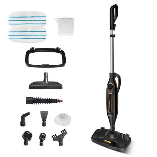 KotiCidsin Balai Vapeur, Balai ou Nettoyeur à Main, Réservoir Amovible, 1250W-330ML