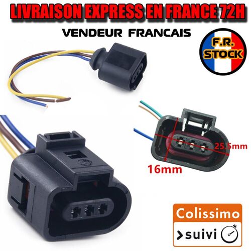 Connectique Prise Connecteur Audi Seat Skoda Vw 1j0973703 1j0 973 703 3d0973703
