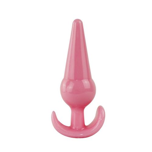 Godemichet Anal Doux,Masseur De Prostate Pour Adultes,Phallus Gay,Perles,Point G,Jouets Érotiques Pour Hommes Et - Pink C[E321]