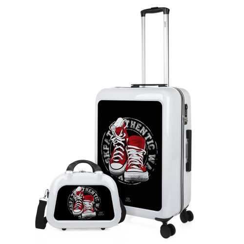 Maletas De Viaje De La Firma SKPAT. Juego Maletas 4 Ruedas - Juego De Maletas De Viaje - Juego Maletas De Viaje Ligeras. Candado De Combinacion 133665B