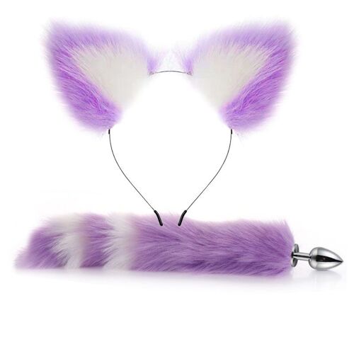 Jouets Sexuels Anaux, Plug Anal Queue De Renard, Avec Épingle À Cheveux, Kit Anal, Masseur De Prostate, Plug Anal Bdsm Pour Couples, Cosplay