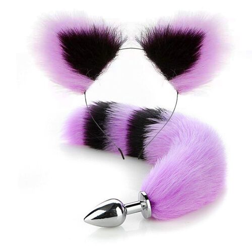 Jouets Sexuels Bdsm Pour Femmes, Queue De Renard, Plug Anal En Métal, Oreilles De Chat Sexy, Bandeaux, Épingle À Cheveux, Jeu Pour Adultes, Accessoires Érotiques