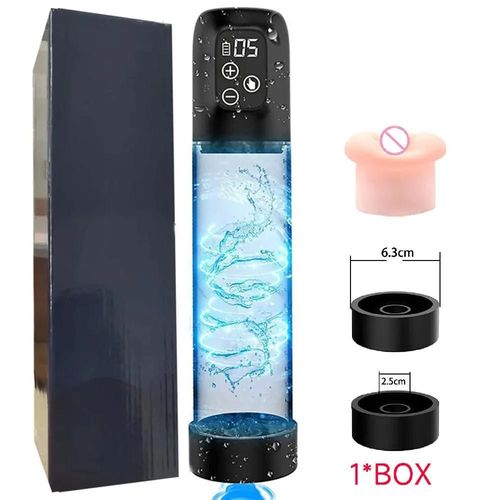 Pompe À Eau Électrique Pour Pénis,Rechargeable,Automatique,Pour Homme,Agrandissement,Érection,Extension,Succion Du Pénis,Dispositif De Pression Sextoy Homme Pompe A Pennis Vas-Water Pump