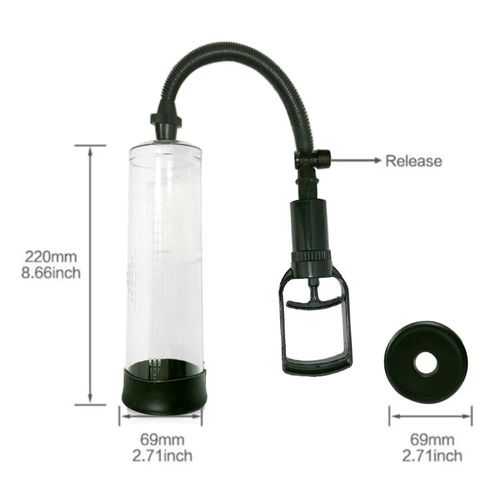 Pompe À Pénis Sous Vide Pour Hommes, Agrandisseur De Longueur, Extenseur De Bite, Jouet Sexuel, Augmentation De La Longueur, Train Masculin, Produit Sexy Pour Adultes, 7.0--One Rings A Pump