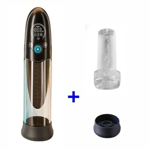 Pompe À Pénis Électrique Sous Vide D'hydrothérapie-Agrandisseur De Massage De Bain D'eau Pour Hommes Sextoy Produit De Massage De Bite Pour Hommes Jouet Extensible De Coq--Pump-Silicone-Toy