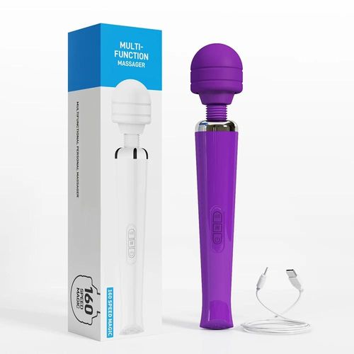 Puissant Grande Baguette Magique Vibrateur Jouets Sexuels Pour Femmes Masturbateur Clitoris Stimulateur G-Spot Gode Vibrateur Av Jouets Sexuels Pour Adultes--4 Vibrators