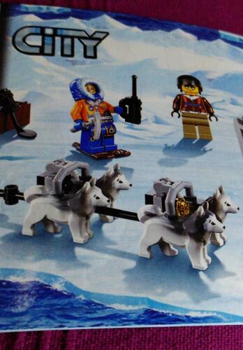 Guide de construction LEGO City original 60034 transport en milieu hostile grand froid pôle, en 35 pages - 2014