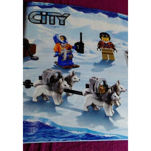 Guide de construction LEGO City original 60034 transport en milieu hostile grand froid pôle, en 35 pages - 2014